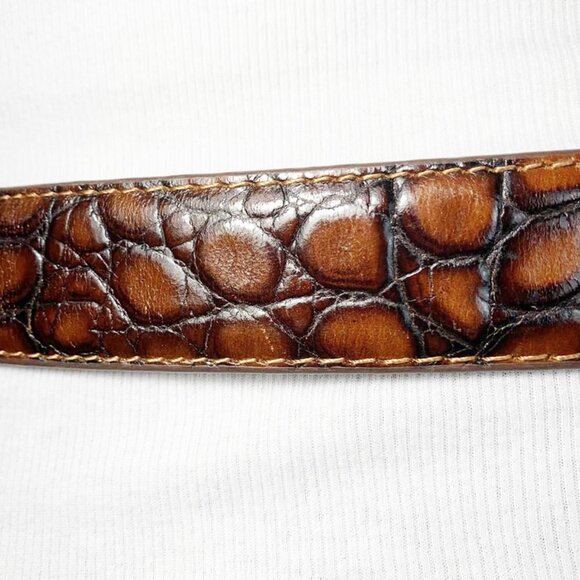 J CAMPBELL Leather belt with id buckle - Picture 6 of 7